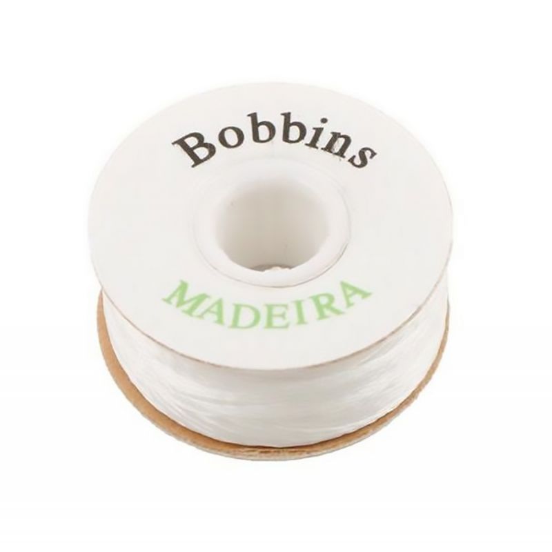 Butika.hu hobby webáruház - Madeira Bobbinfil műszálas alsószállal felorsózott papírorsó, 120m, fehér