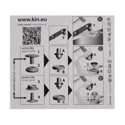 Butika.hu hobby webáruház - Beüthető patent Koh-I-Nor, 15mm, 10db, 630476 - nikkel