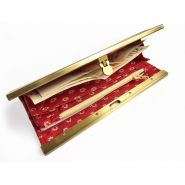 Butika.hu hobby webáruház - Keret táskakészítéshez, 12cm, rózsaszínű arany, 750726