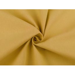 Egyszínű patchwork pamutvászon, 150cm/0,5m, 380632-30, mustársárga