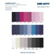 Butika.hu hobby webáruház - Lana Gatto Super Soft színátmentes kötőfonal, extrafinom merinó gyapjú, 30639, Orange/green mix