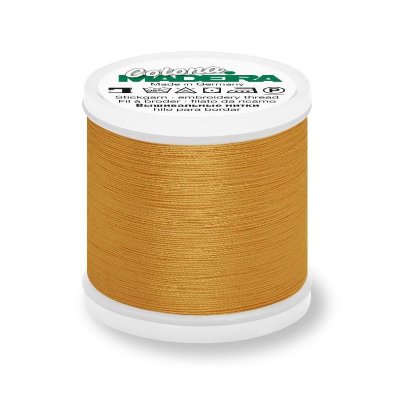 Butika.hu hobby webáruház - Madeira Cotona kézi és gépi, himző- és quilting cérna 200m, No.30, narancsos napfelkelte - 760