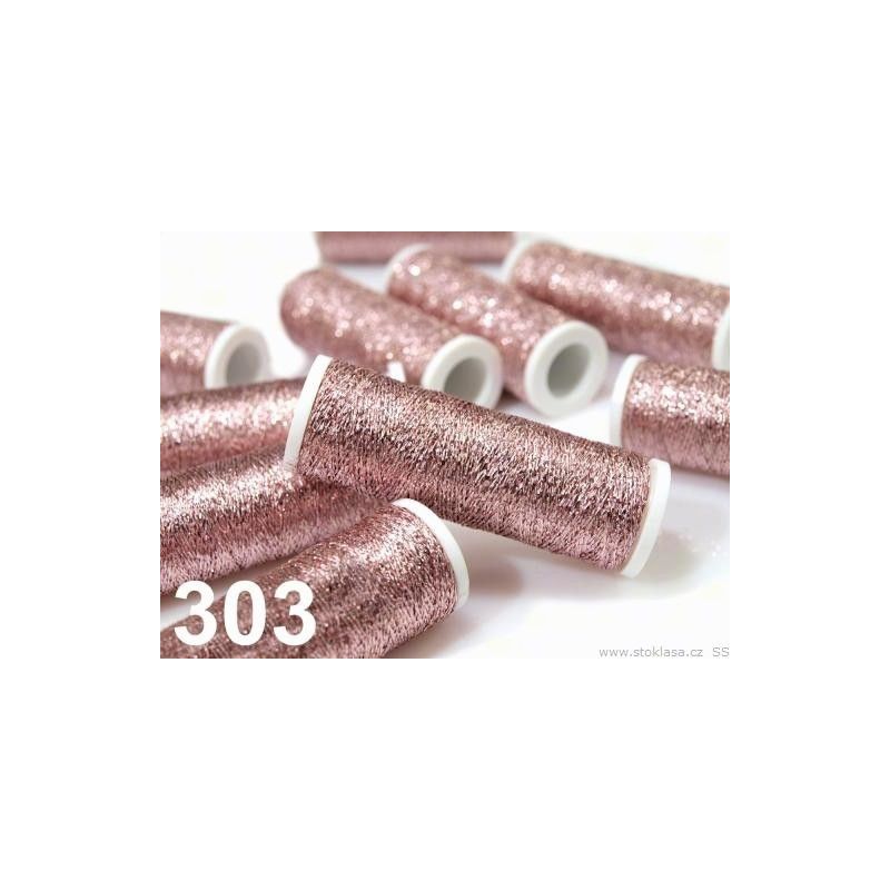 Butika.hu hobby webáruház - Metalux hímzőcérna, 60m, Seashell pink 303, 520023