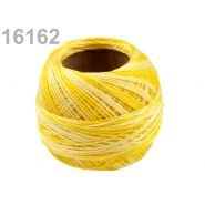 Butika.hu hobby webáruház - Hímzőcérna Cotton Perle Nitarna - policolor, 290019, 16162, citrom