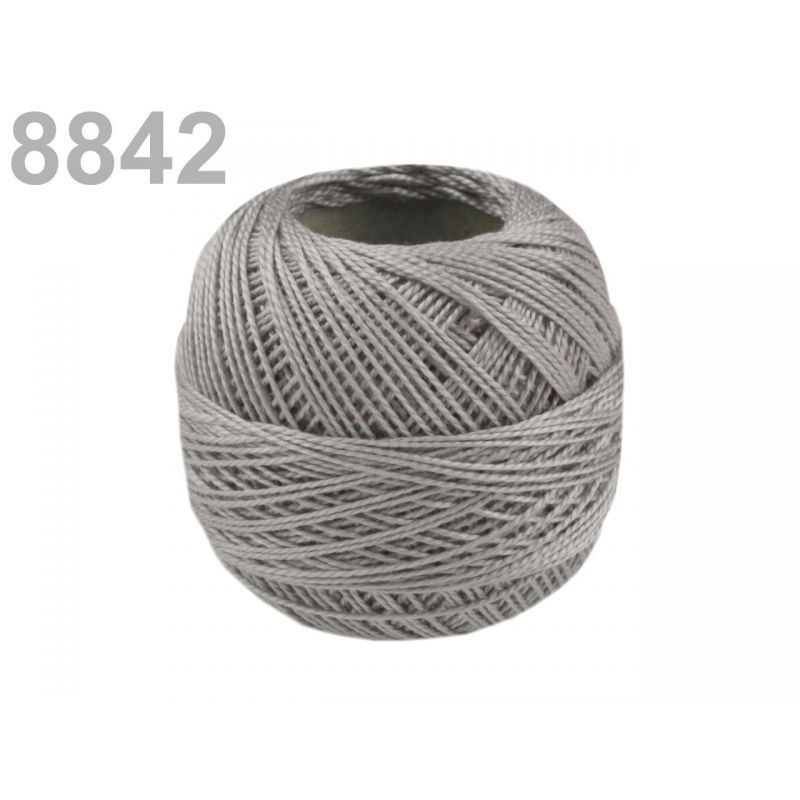 Butika.hu hobby webáruház - Hímzőcérna Cotton Perle Nitarna, Uni - 290104, 8842, alumínium