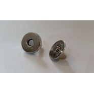 Butika.hu hobby webáruház - Táska mágneszár, 14mm, 5db, 060590 - nikkel