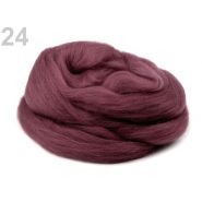 Butika.hu hobby webáruház - Fésült újzélandi merinó gyapjú nemezeléshez, 20g - vintage pink, 24