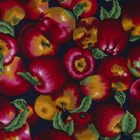 Patchwork pamutvászon méteráru gyümölcs és zöldség minták | Butika.hu